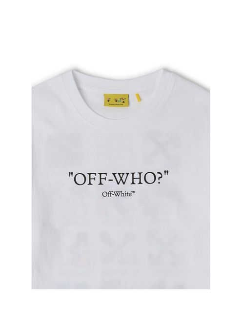 T-shirt, unisex, logata. OFF WHITE | JER00710100